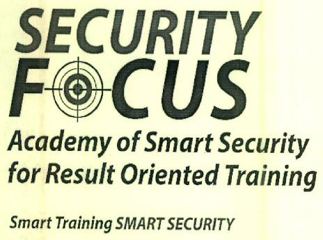 Security Focus Device mark 2854262 Trademark