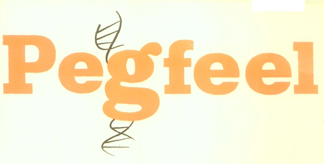 Pegfeel (label) Device mark 1370373 Trademark