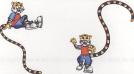 Tiger Device With Long Tail (label) Device mark 1735828 Trademark