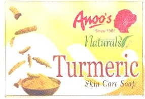 Anoo"s Naturals Turmeric Device mark 1699163 Trademark