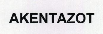 Akentazot Device mark 2213168 Trademark