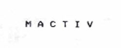 Mactiv Device mark 928077 Trademark