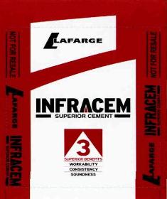 Lafarge Infracem Superior Cement(device) Device mark 2504548 Trademark