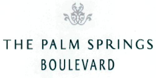 The Palm Springs Boulevard (device) Device mark 2255639 Trademark