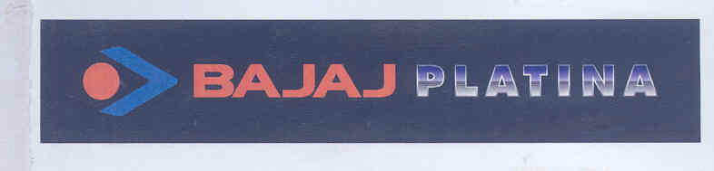 Bajaj Platina (labal) Device mark 1741608 Trademark