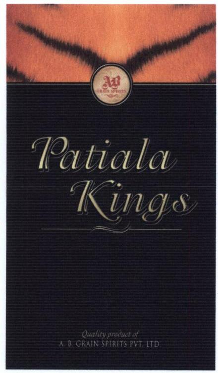 Patiala Kings (logo) Device mark 1520918 Trademark