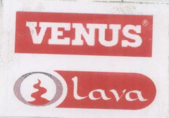 Venus Lava (label) Device mark 1394229 Trademark