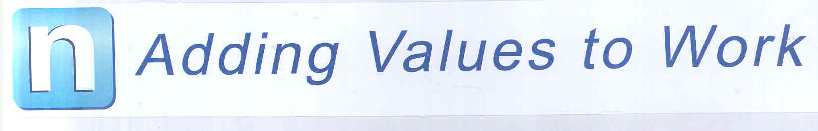 Adding Values To Work (label) Device mark 1766645 Trademark