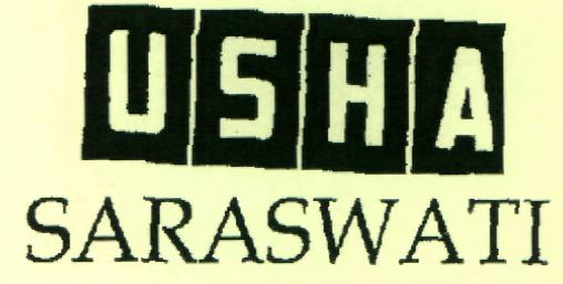 Usha Saraswati Device mark 1865338 Trademark