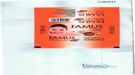 Famus Sandal With Label Device mark 2060641 Trademark