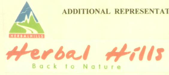 Herbal Hills (label) Device mark 1608993 Trademark