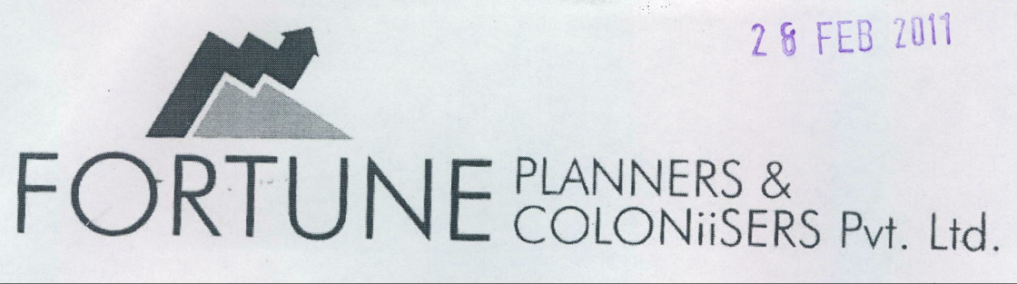 Fortune Planners & Coloniisers Pvt. Ltd. Device mark 2106790 Trademark