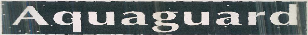 Aquaguard Device mark 1084521 Trademark