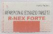 R-nex Forte (lable) Device mark 1102101 Trademark