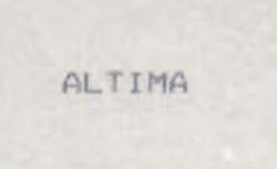 Altima Device mark 811147 Trademark