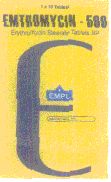 Emtromycin-500 (label) Device mark 1475042 Trademark