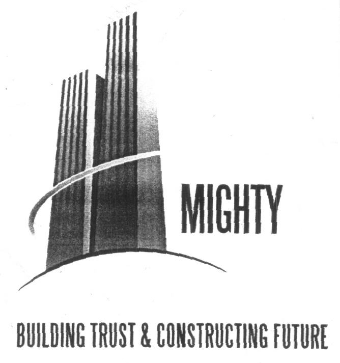 Mighty (logo) Device mark 1633060 Trademark