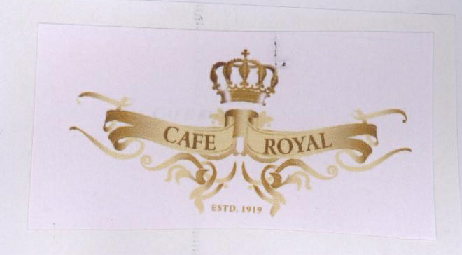 Cafe Royal Device mark 1956936 Trademark