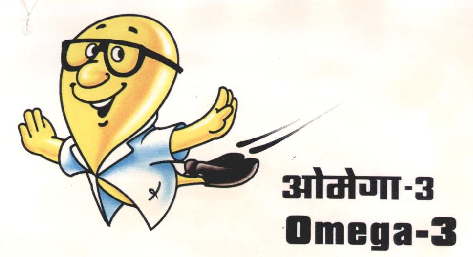 Omega-3 (label) Device mark 854387 Trademark