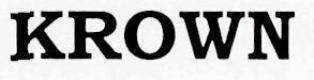 Krown Device mark 2525005 Trademark