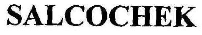 Salcochek Device mark 1805624 Trademark