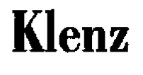 Klenz Device mark 825207 Trademark