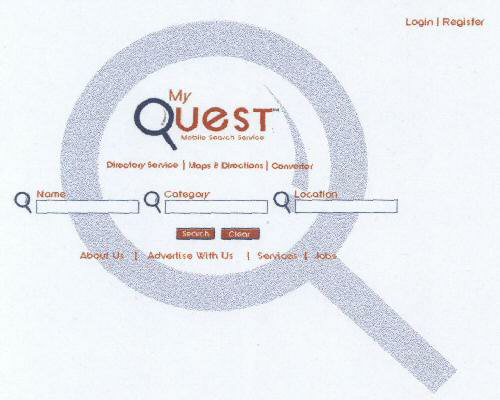 My Quest With Label Device mark 1500274 Trademark