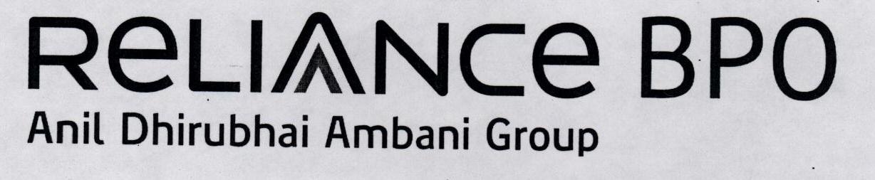 Reliance Bpo Anil Dhirubhai Ambani Group (letter Written In Special Form) Device mark 1459696 Trademark