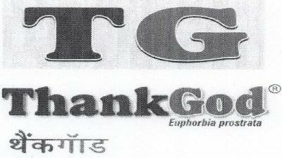 Tg Thankgod With Label Device mark 1657441 Trademark