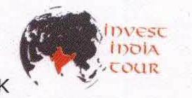 Invest India Tour (logo) Device mark 1714175 Trademark