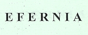 Efernia Device mark 1728572 Trademark