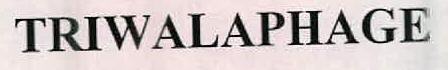 Triwalaphage Device mark 2368526 Trademark