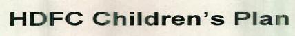 Hdfc Children's Plan Device mark 2429184 Trademark