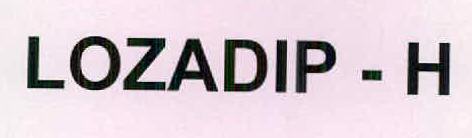 Lozadip - H Device mark 2465459 Trademark