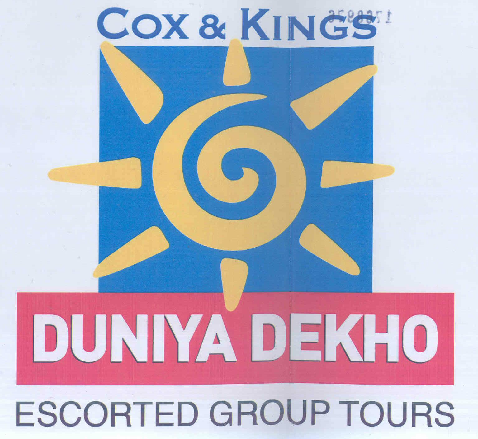 Cox & Kings Duniya Dekho (label) Device mark 1768976 Trademark