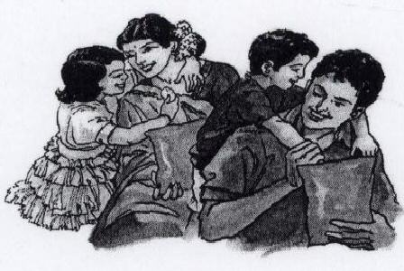 Uncle Chipps Family With Logo Device mark 1497177 Trademark