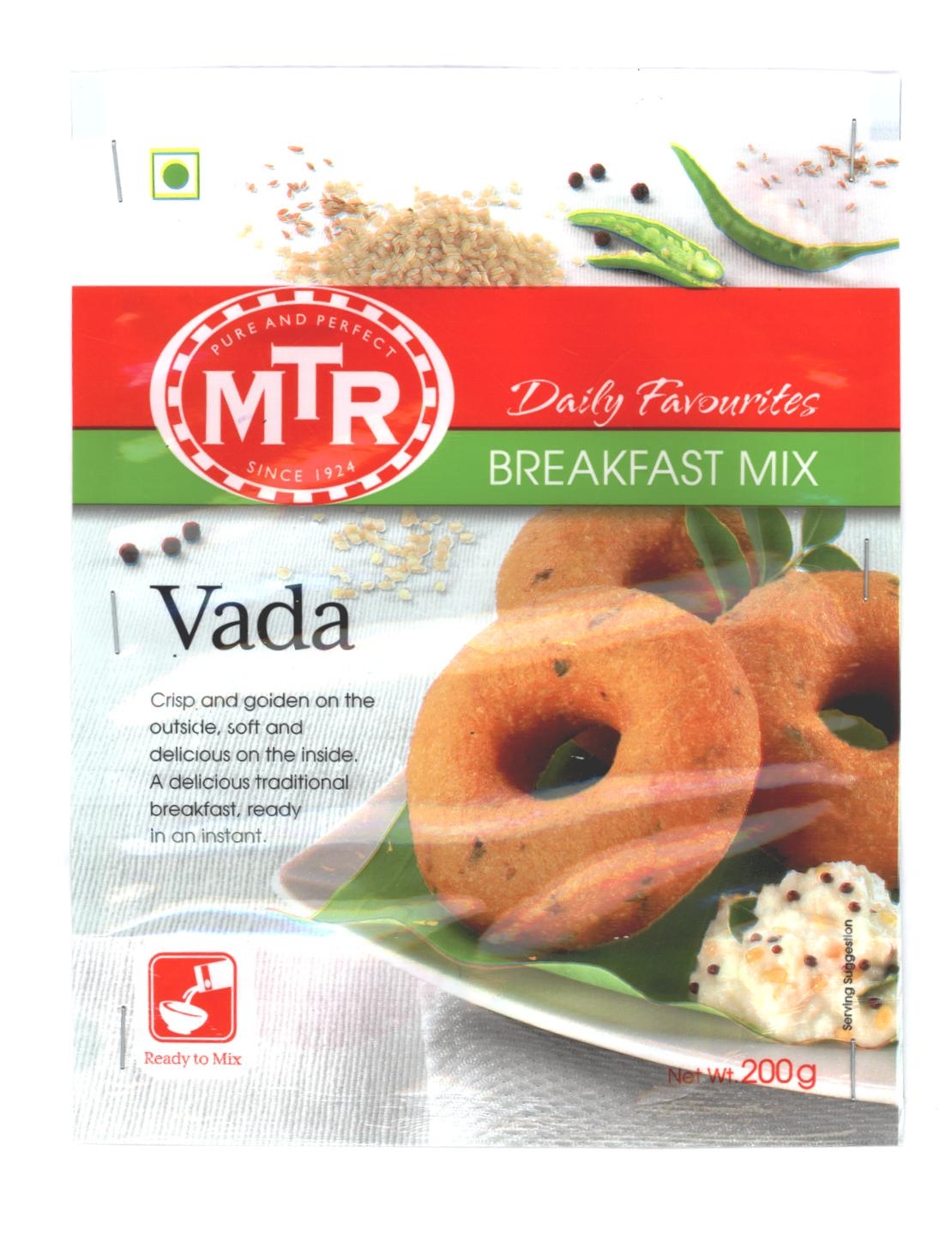 Mtr Daily Favourites Breakfast Mix Vada Device mark 2321105 Trademark