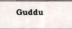 Guddu Device mark 1068440 Trademark