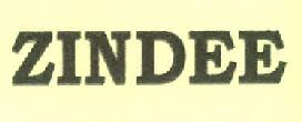 Zindee Device mark 2752686 Trademark