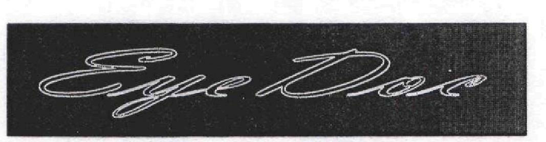 Eye Doc (label) Device mark 1725844 Trademark