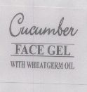 Cucumber Face Gel (label) Device mark 1197371 Trademark