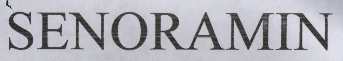 Senoramin Device mark 1811425 Trademark