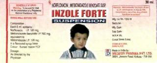 Inzole Forte (label) Device mark 1227783 Trademark