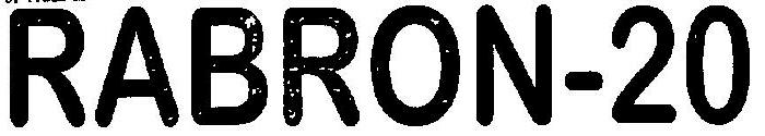 Rabron-20 (device) Device mark 2432637 Trademark