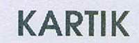 Kartik Device mark 1881729 Trademark