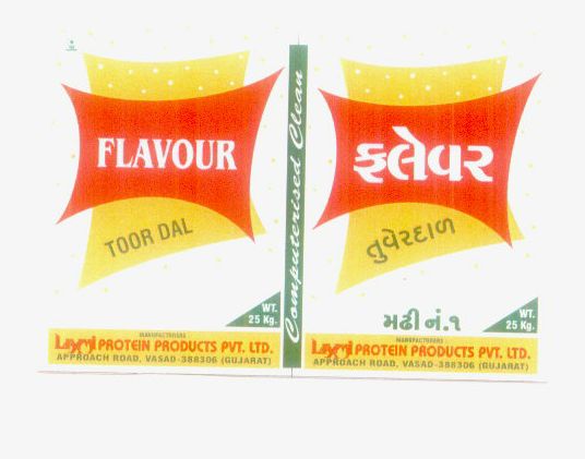 Flavour (in Gujarati Also) Device mark 1250123 Trademark