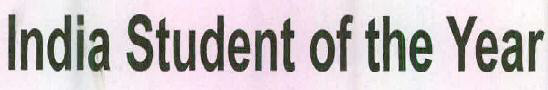 India Student Of The Year Device mark 2550583 Trademark