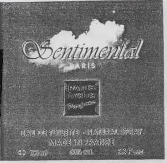 Sentimental ( Device Paris Elysees In Square ) Device mark 1095264 Trademark