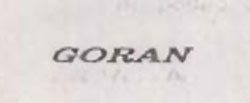 Goran Device mark 913072 Trademark