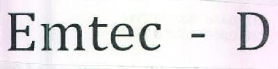 Emtec - D Device mark 2577946 Trademark